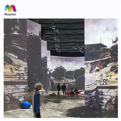Proyektor Laser Pemetaan 3D Proyeksi HOLOGRAM Interaktif Imersif